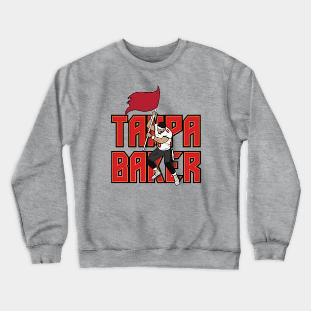 Tampa Baker Crewneck Sweatshirt by rattraptees